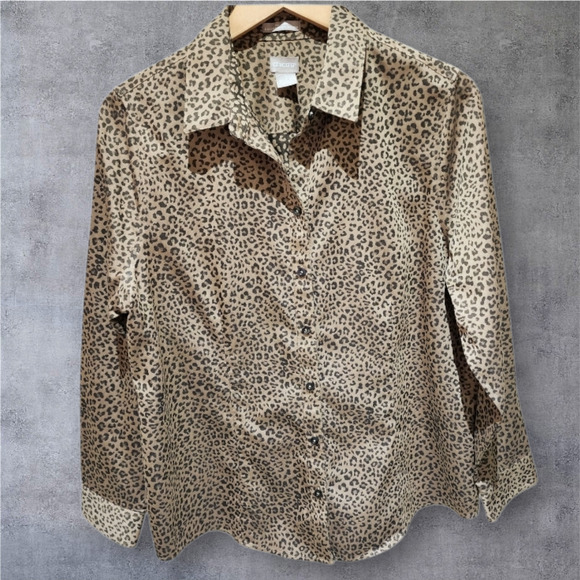 Chico's Shirt Button Down - Picture 9 of 10